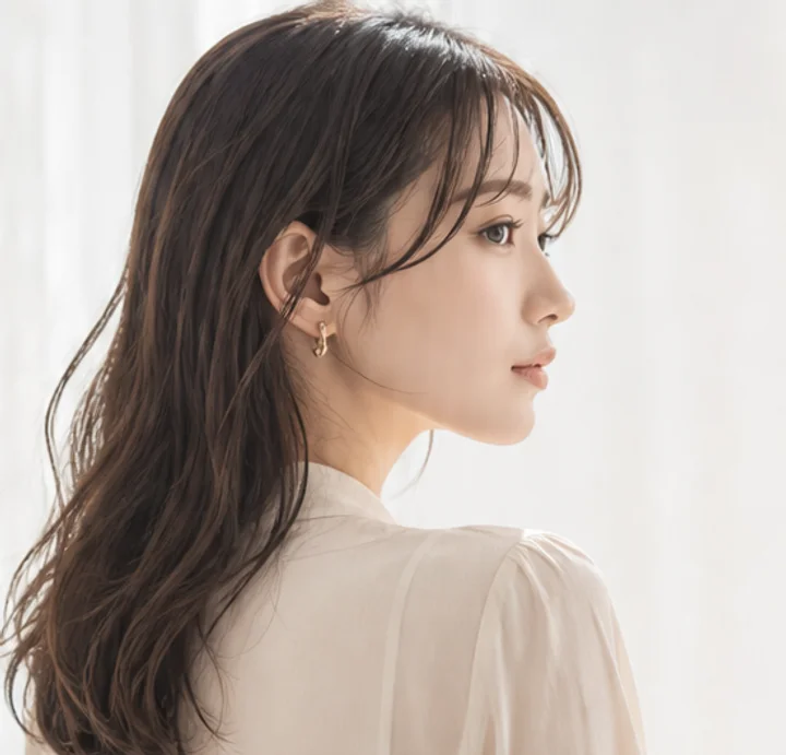 所属モデルのポートレート